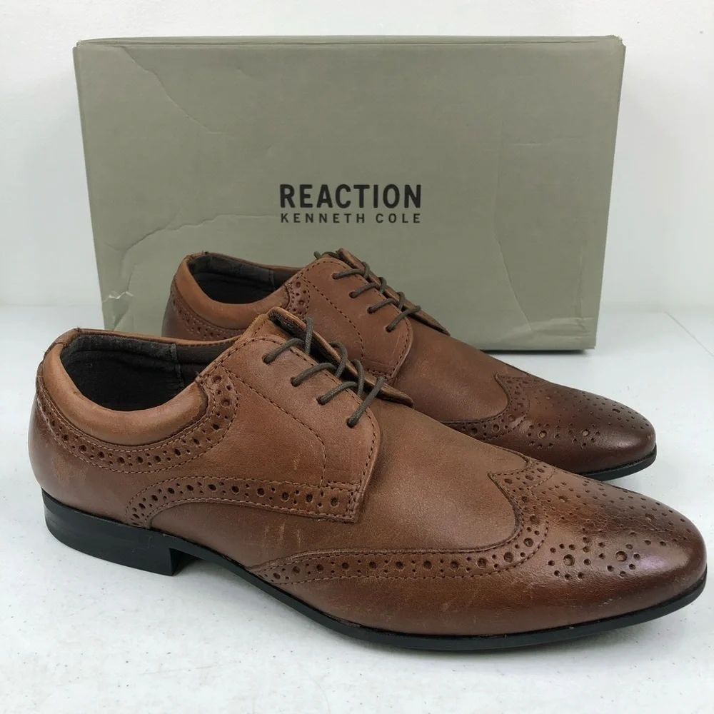 Kenneth Cole Reaction Zeke Lace Up Oxford Shoes
